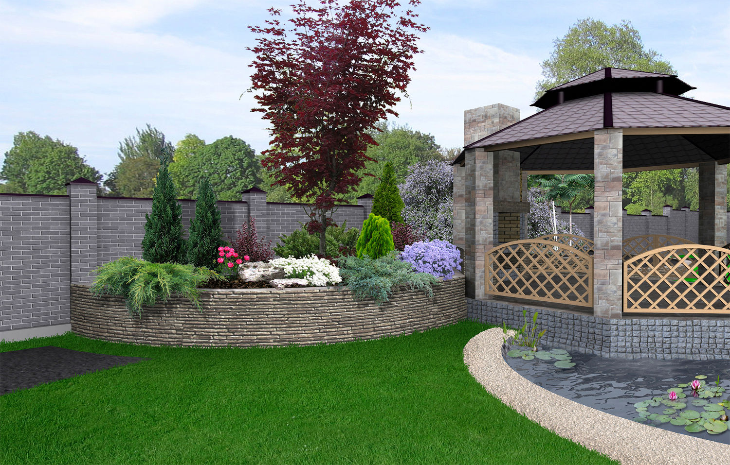 How to use Virtual and Augmented Reality (VR & AR) in landscape design? - Virtualist on Virtual Garden Design
 id=52493